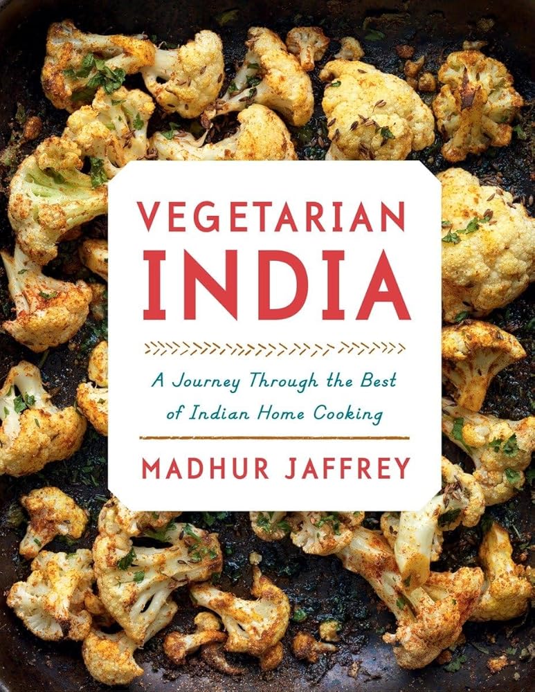 Vegetarian India: A Journey Through the Best of Indian Home Cooking: A Cookbook cover image