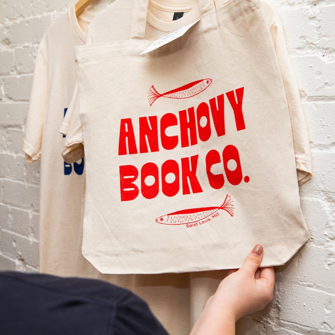 Anchovy Book Co. Tote Bag