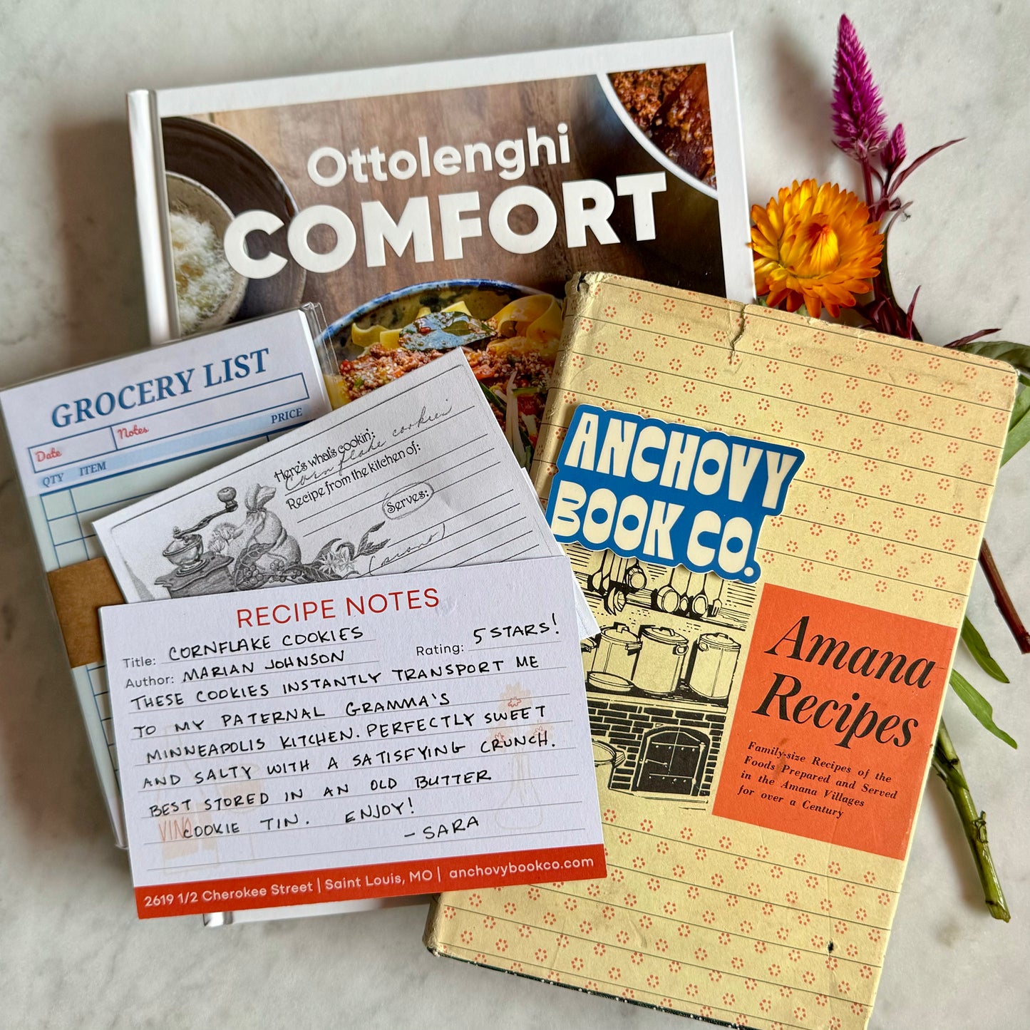 Quarterly Cookbook Subscription Box