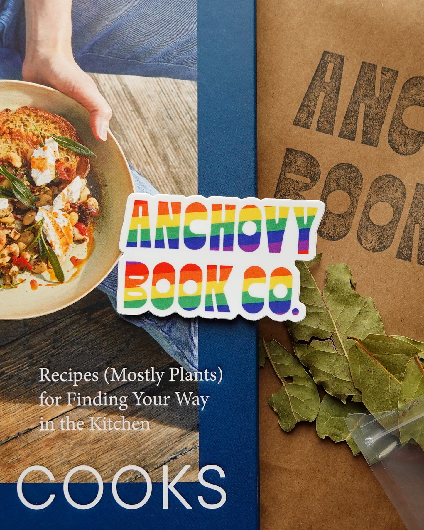 Sticker | Anchovy Book Co. Logo (Pride Edition)