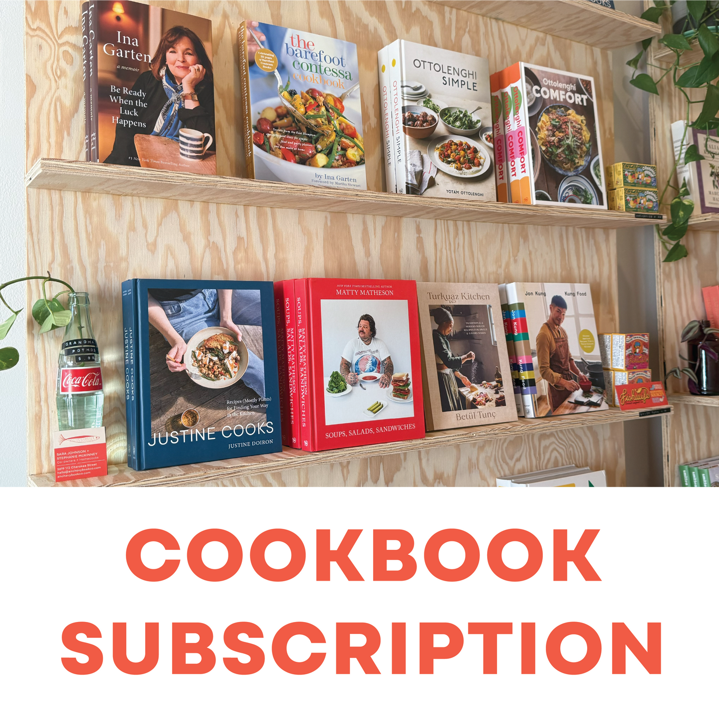 Quarterly Cookbook Subscription Box
