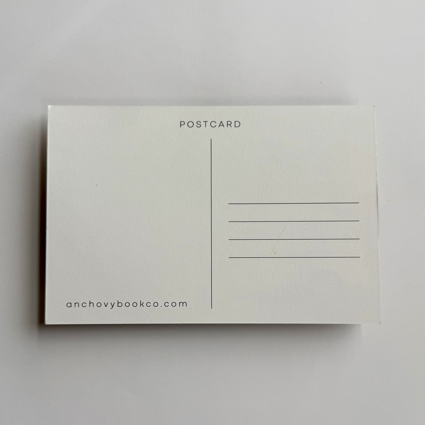 Anchovy Book Co. Postcard