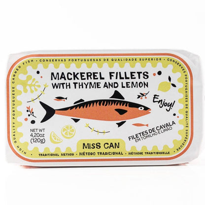 MACKEREL FILLETS WITH THYME AND LEMON