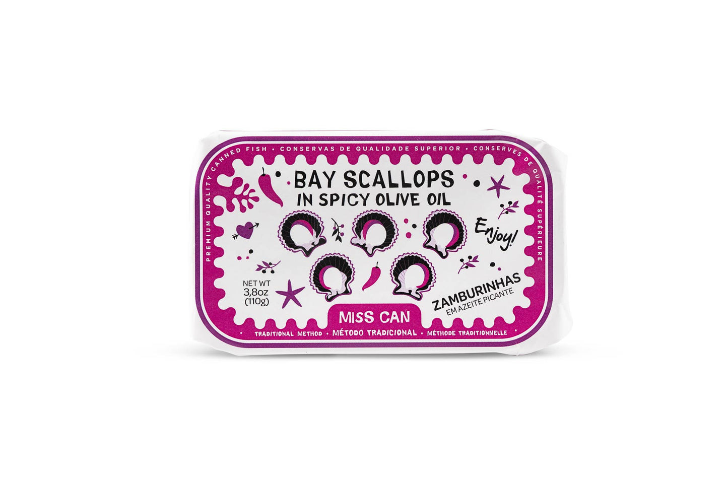 Bay Scallops in Spicy Olive Oil