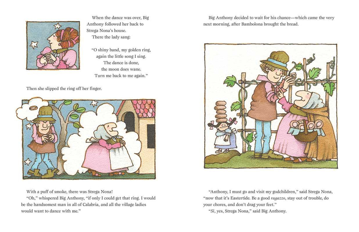 Strega Nona's Magic Ring by Tomie   dePaola: Hardcover; 32 pages / English