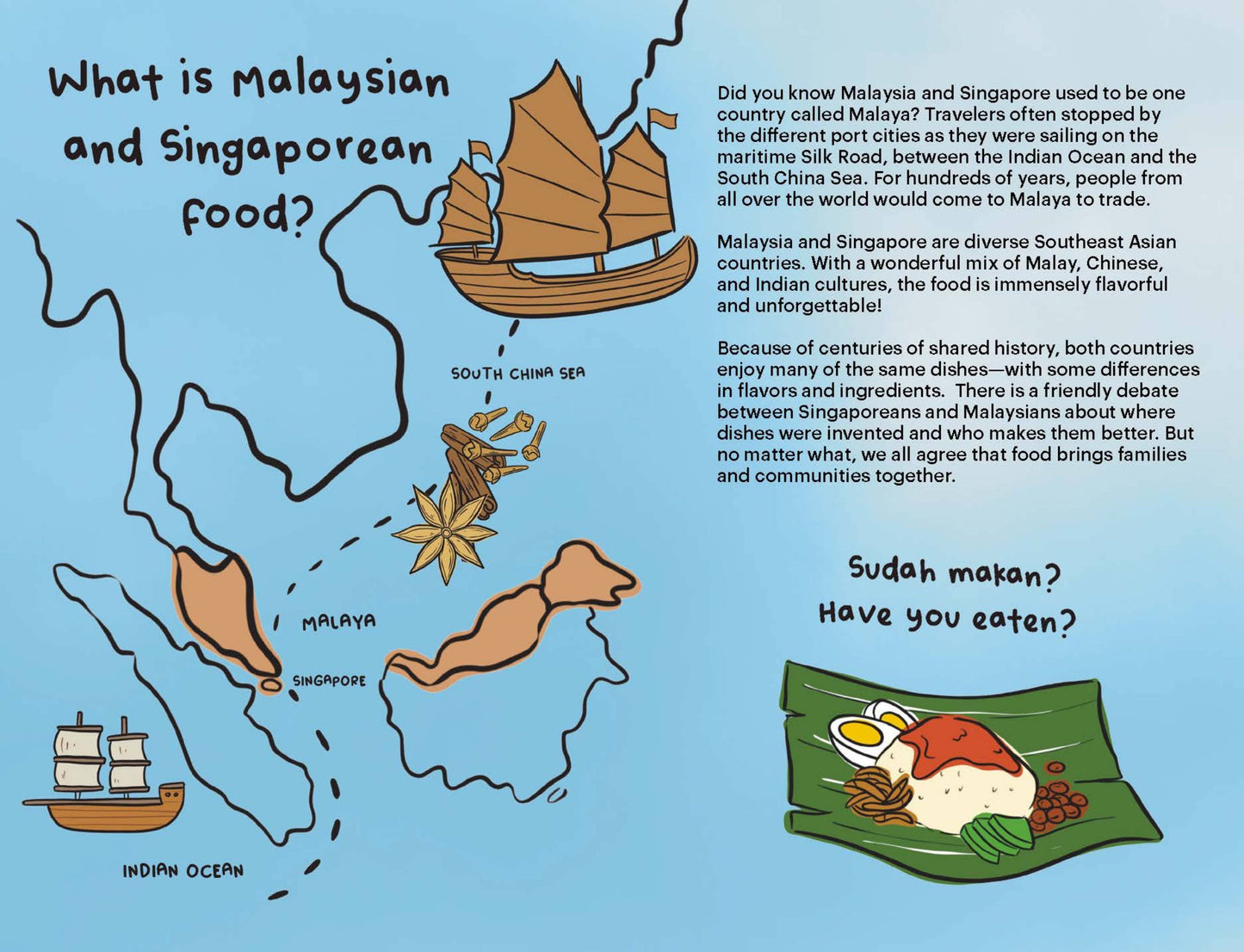 A Very Asian Guide to Singaporean and Malaysian Food-Ages 3+