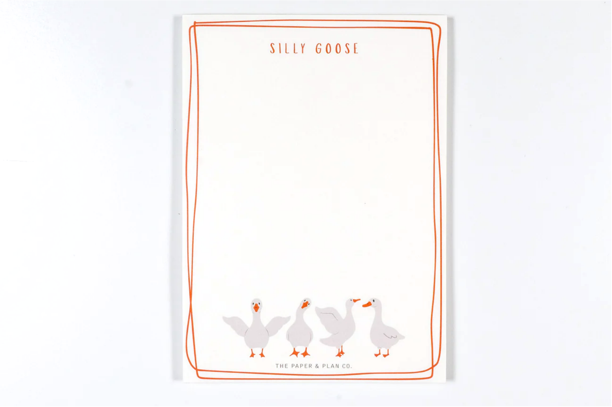 Silly Goose Notepad