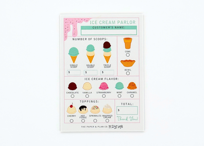 Ice Cream Parlor Playtime Pad®