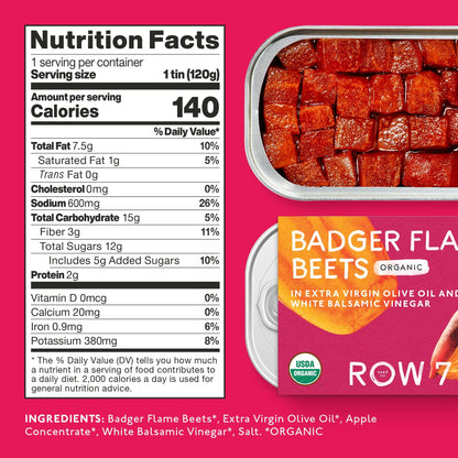 Badger Flame Beets Tin