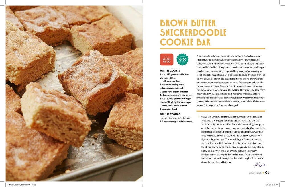 Potluck Desserts: Joyful Recipes to Share with Pride: Hardcover