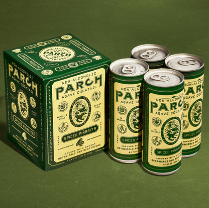 PARCH Spiced Piñarita Non-Alc Agave Cocktail (6x 4-packs)