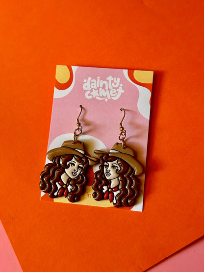 Handmade Earrings: Strawberry candy
