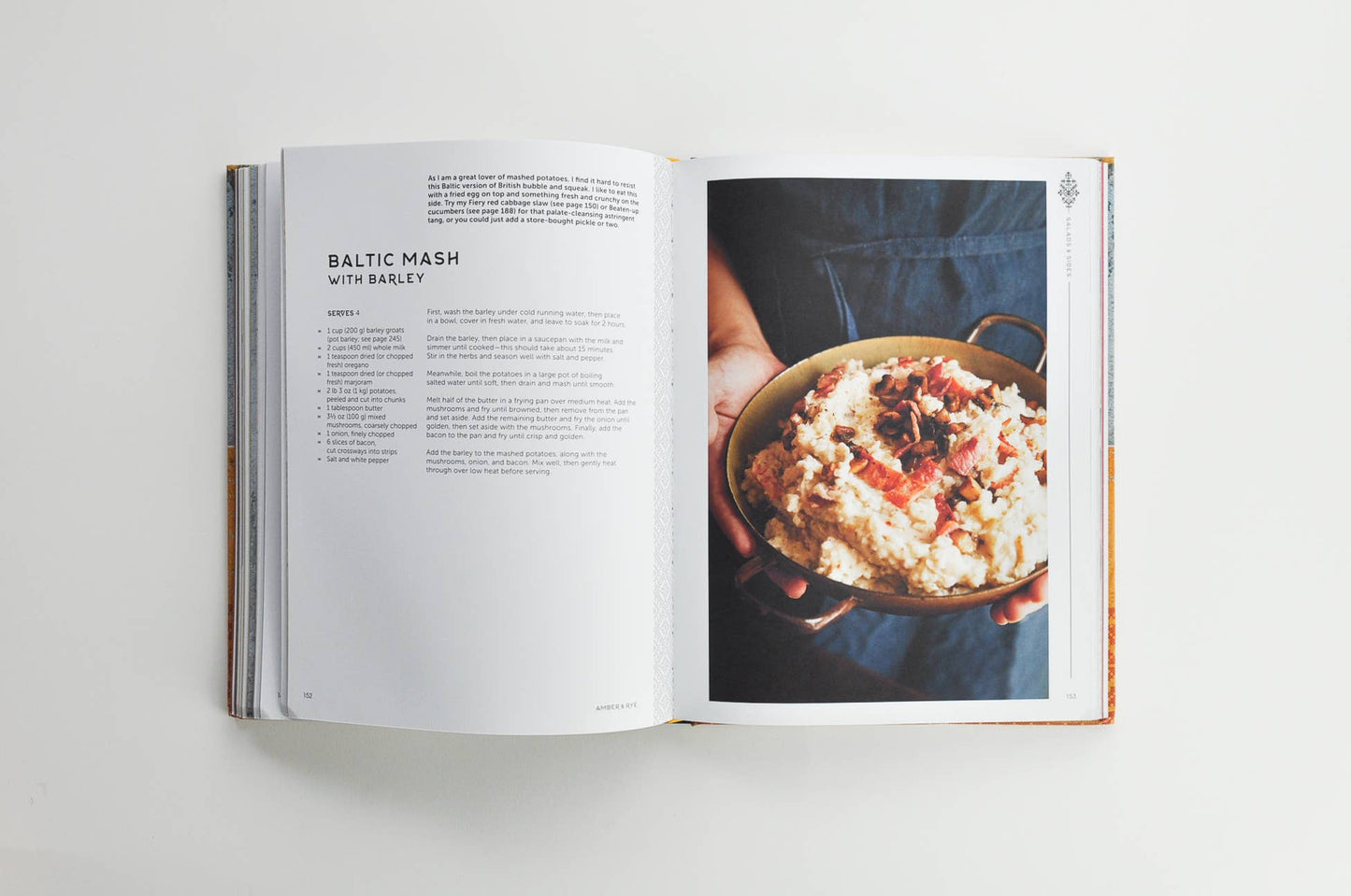 Amber & Rye: A Baltic Food Journey by Zuza Zak: Hardcover; 256 pages / English