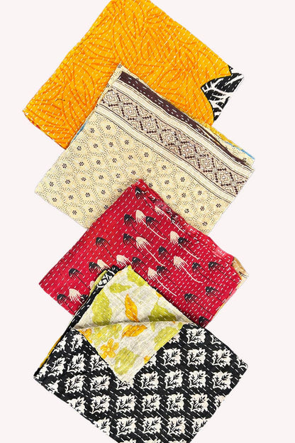 Kantha Napkins, Set of 4