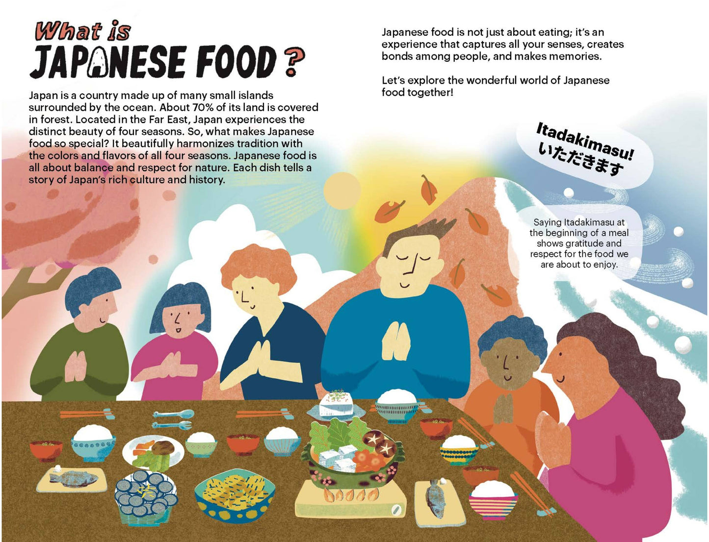 A Very Asian Guide to Japanese Food: Picture Book (Ages 3+)
