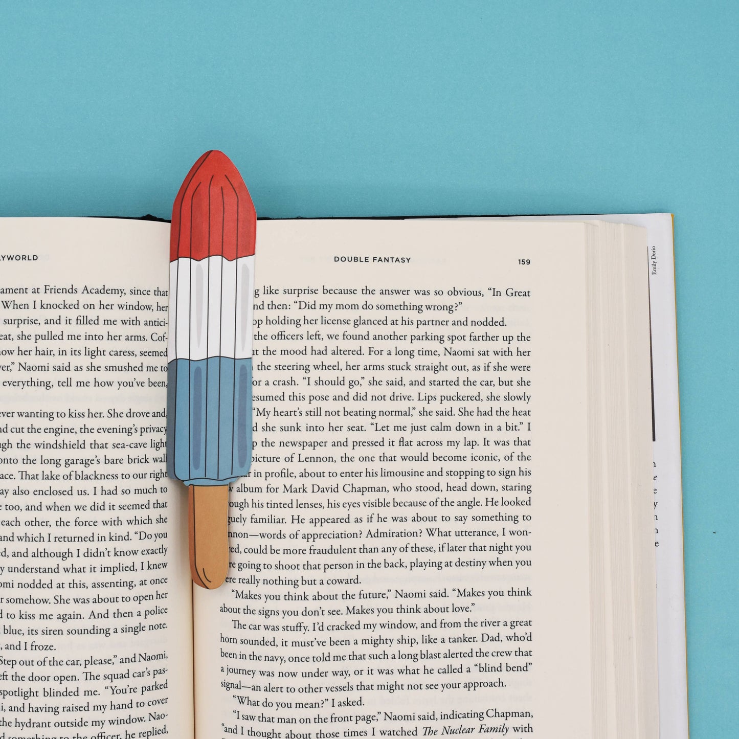 Popsicle Bookmark (it's die cut!)