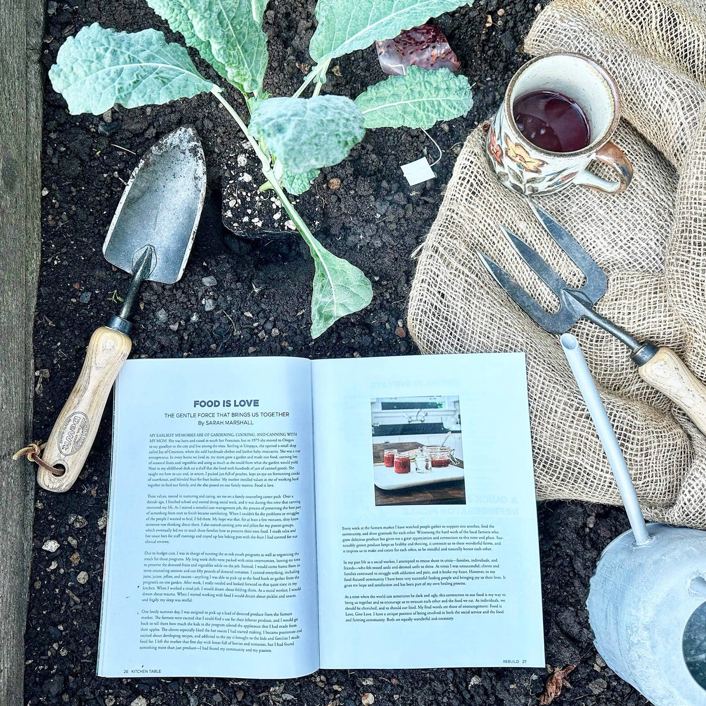 Kitchen Table #4: The Rebuild Issue | Food Magazine