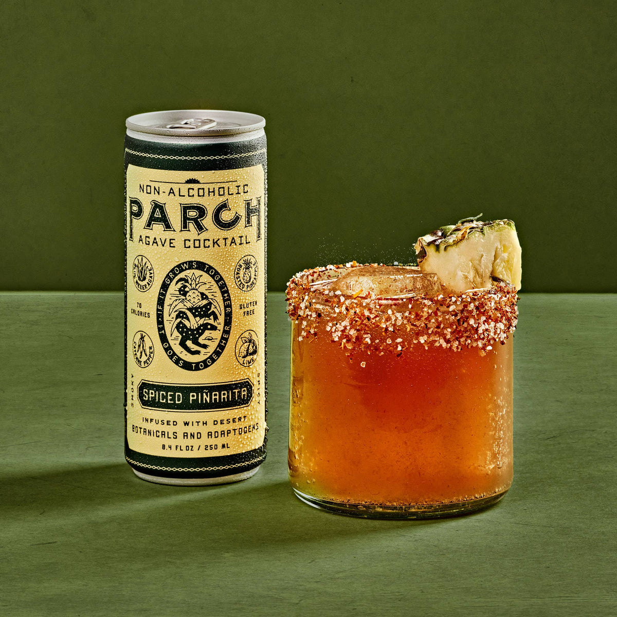 PARCH Spiced Piñarita Non-Alc Agave Cocktail (6x 4-packs)