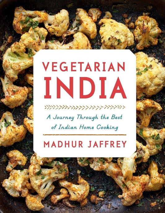 Vegetarian India: A Journey Through the Best of Indian Home Cooking: A Cookbook cover image
