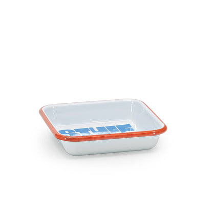 Lisa Congdon x CCH Stuff Enamelware Small Square Tray