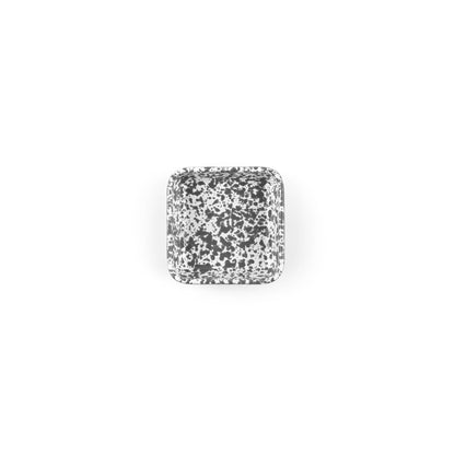 Splatter Enamelware Small Square Tray: Blue Splatter