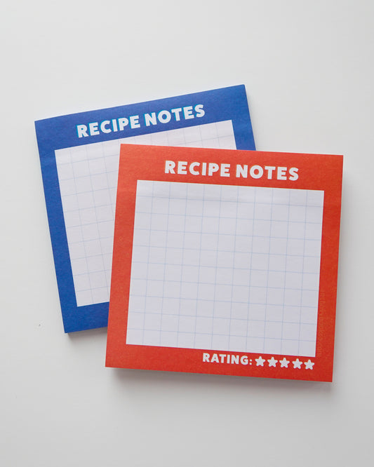 Recipe Notes | Sticky Notes for Recipe Reviews (Set of 2)