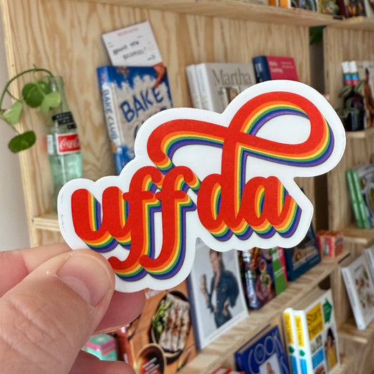 Uff Da Sticker