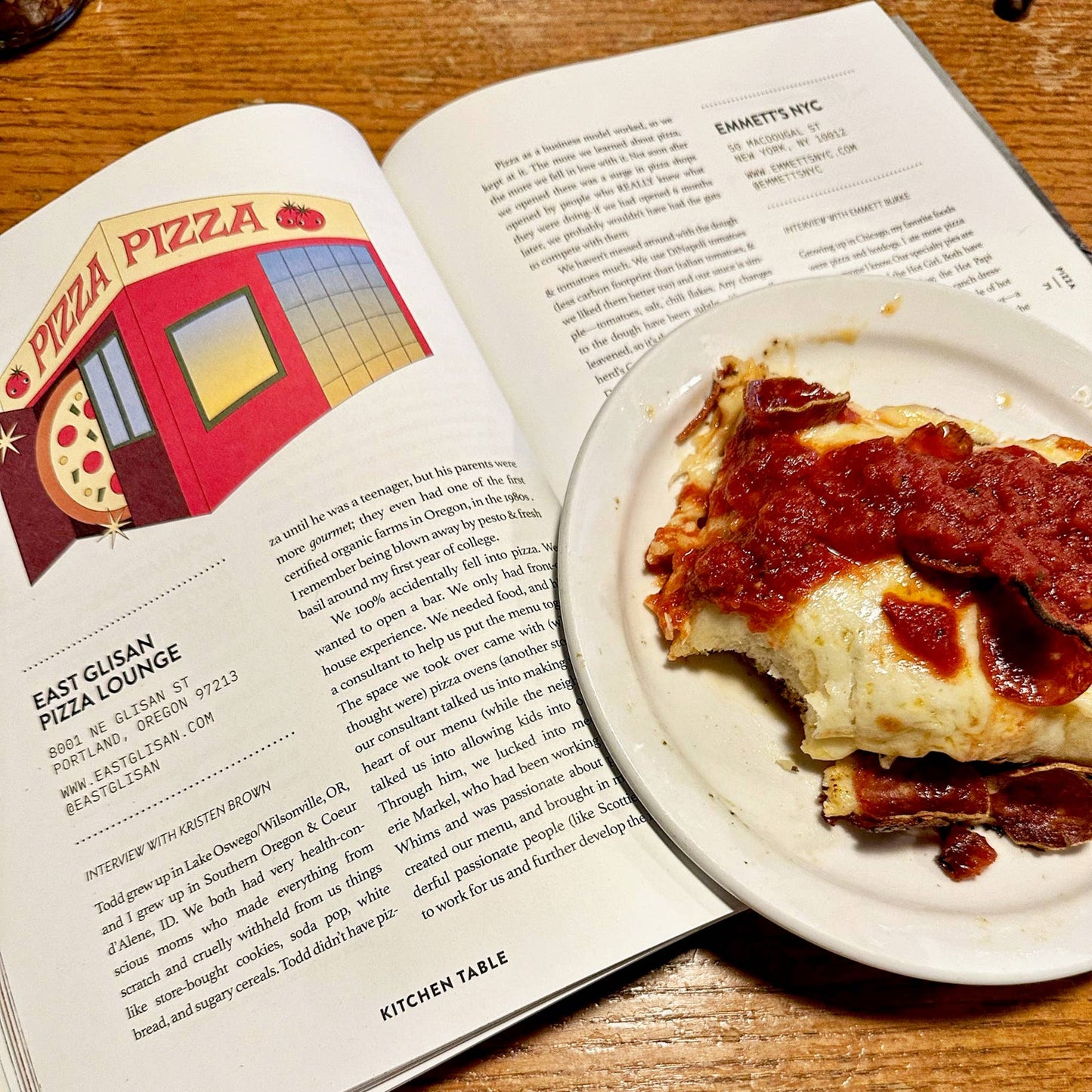 Kitchen Table #6: The Pizza Issue | Food Magazine