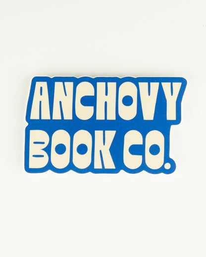 Sticker | Anchovy Book Co. Logo (Blue Version)