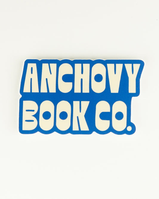 Sticker | Anchovy Book Co. Logo (Blue Version)