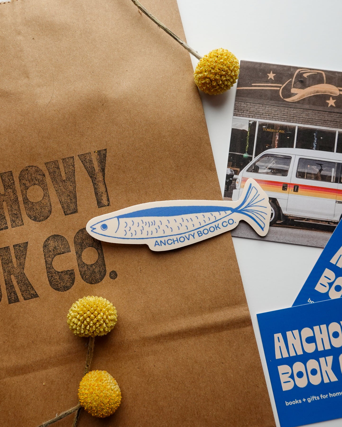 Sticker | Anchovy Book Co. Fish