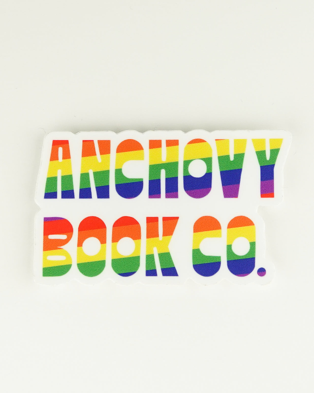 Sticker | Anchovy Book Co. Logo (Pride Edition)
