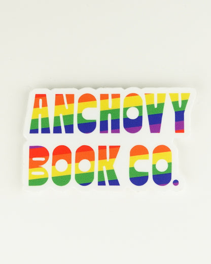 Sticker | Anchovy Book Co. Logo (Pride Edition)