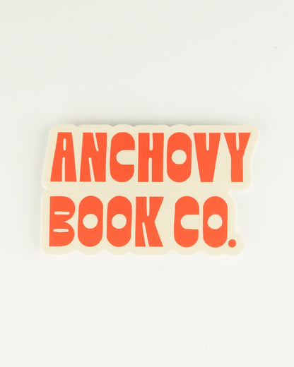 Sticker | Anchovy Book Co. Logo (Orange Version)