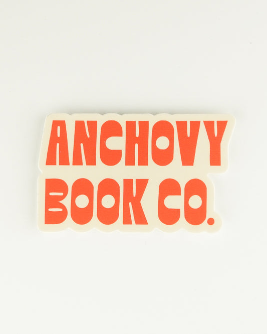 Sticker | Anchovy Book Co. Logo (Orange Version)