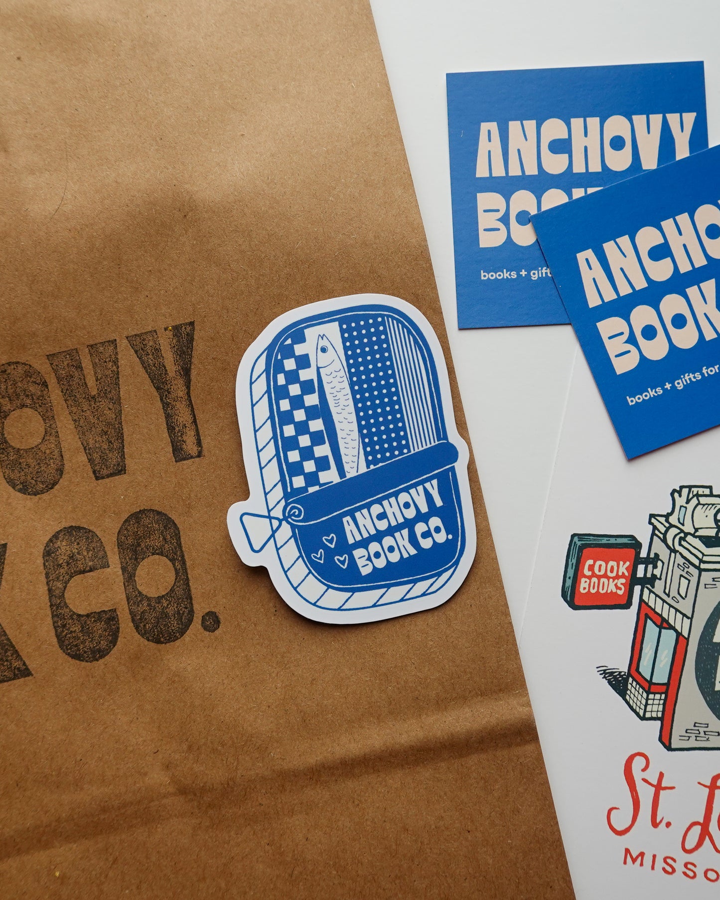 Sticker | Anchovy Book Co. Tinned Fish