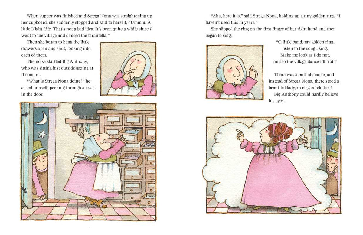 Strega Nona's Magic Ring by Tomie   dePaola: Hardcover; 32 pages / English