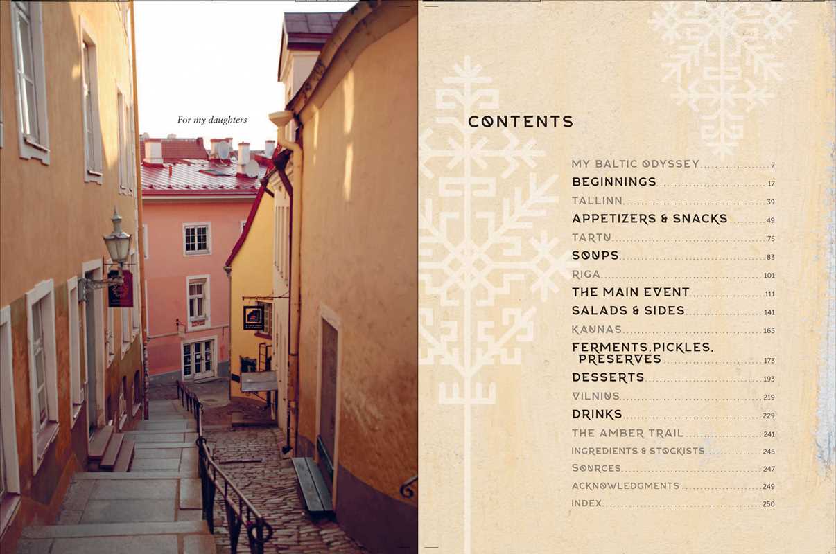 Amber & Rye: A Baltic Food Journey by Zuza Zak: Hardcover; 256 pages / English