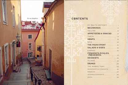 Amber & Rye: A Baltic Food Journey by Zuza Zak: Hardcover; 256 pages / English