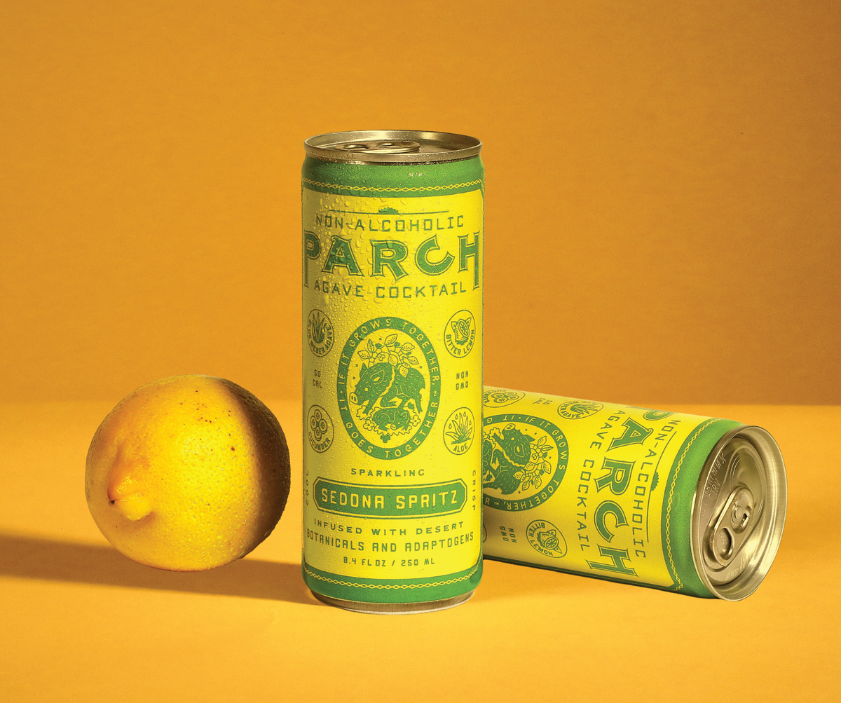PARCH Sedona Spritz Non-Alc Agave Cocktail (6x 4-packs)