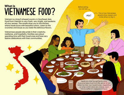 A Very Asian Guide to Vietnamese Food: Picture Book-Ages 3+