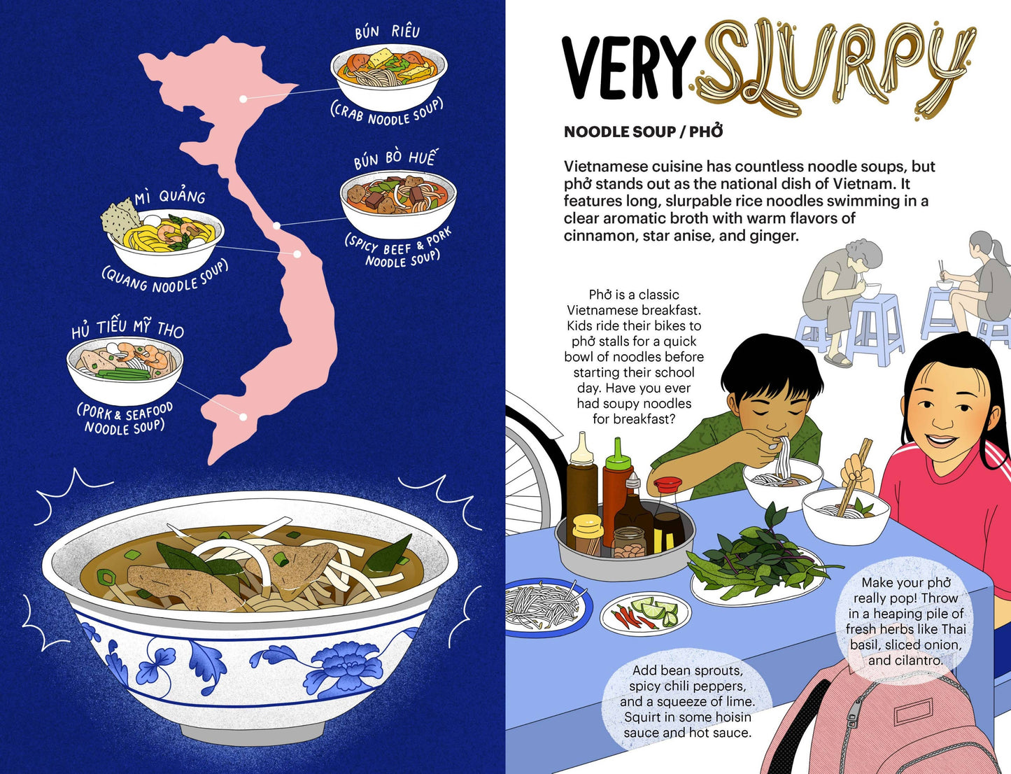 A Very Asian Guide to Vietnamese Food: Picture Book-Ages 3+