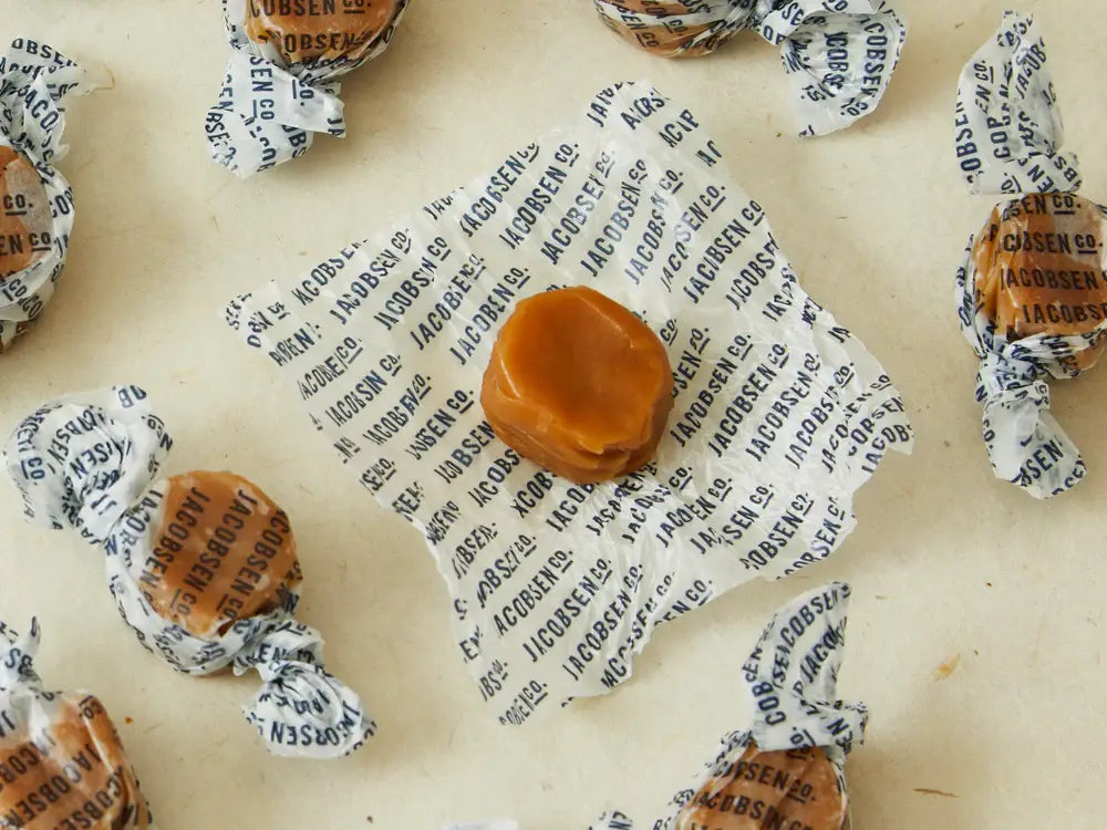 Bulk Classic Caramel - 1lb - Pure Sea Salt Caramel Candy: 1lb