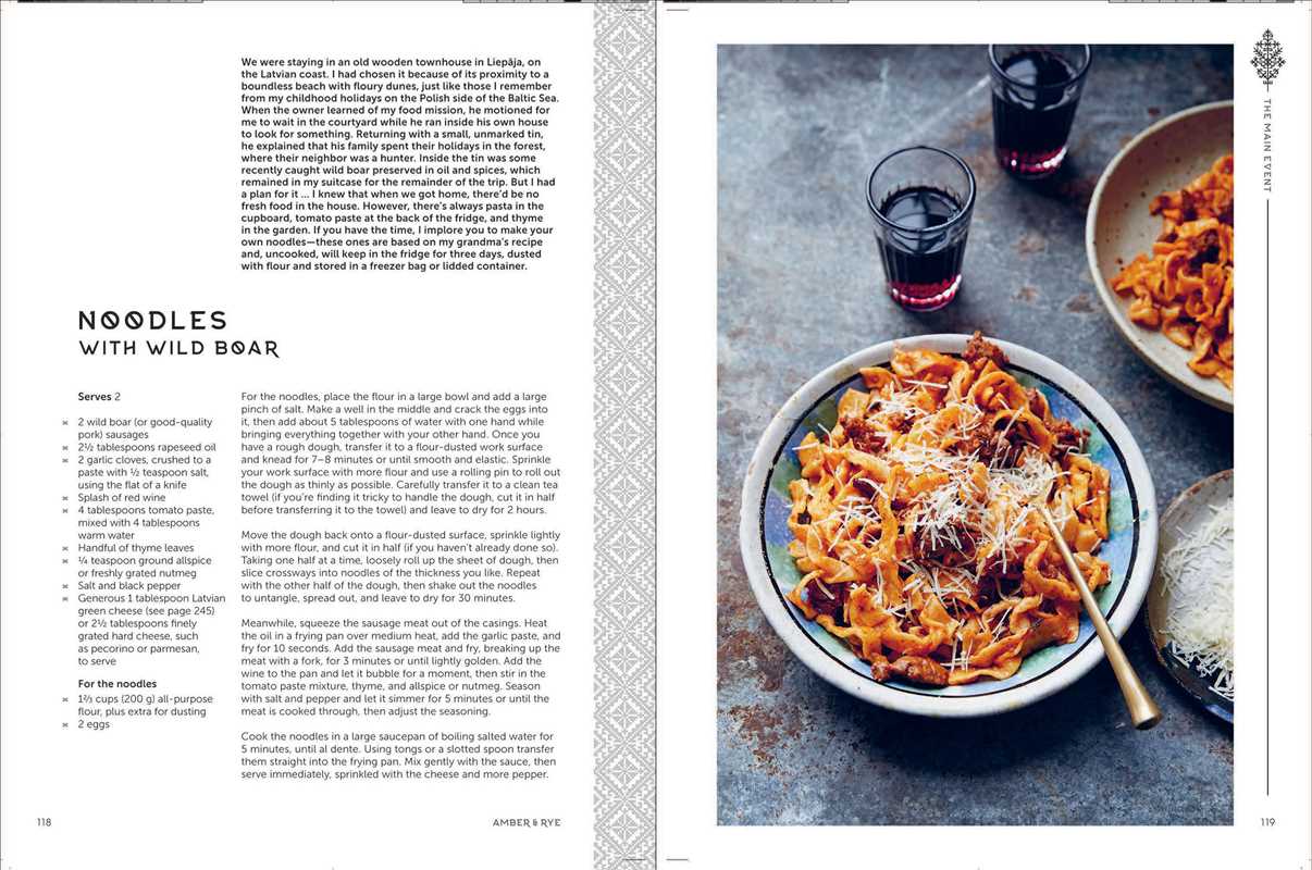 Amber & Rye: A Baltic Food Journey by Zuza Zak: Hardcover; 256 pages / English