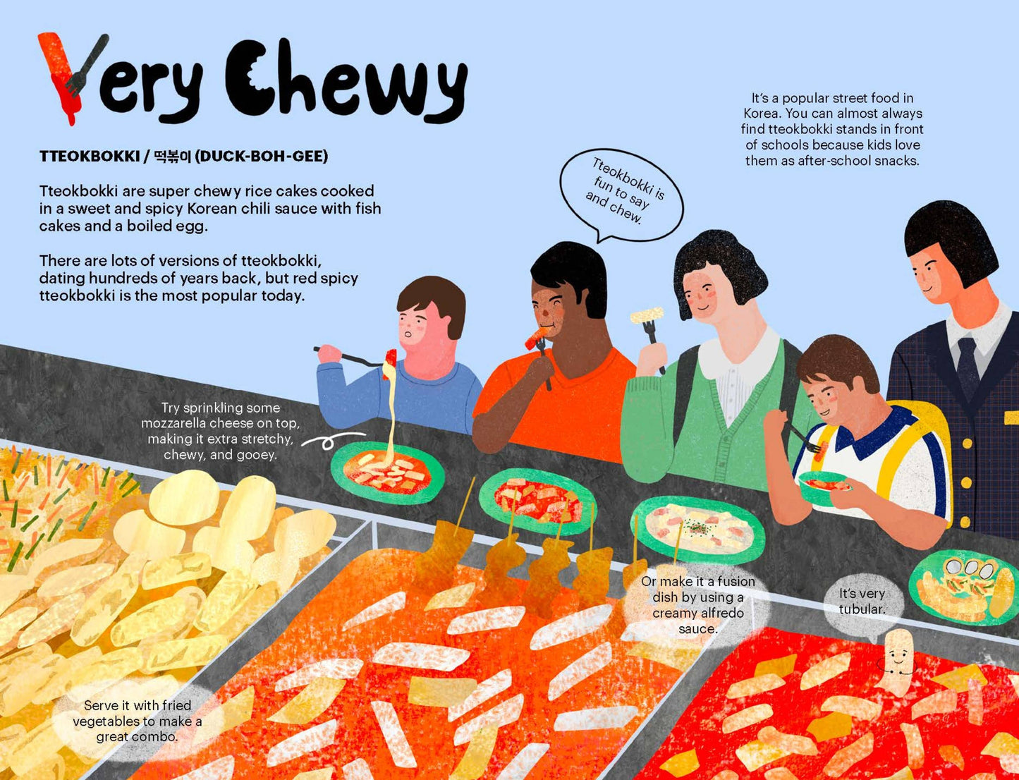 A Very Asian Guide to Korean Food: Picture Book (Ages 3+)