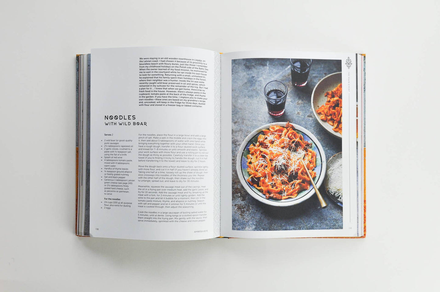 Amber & Rye: A Baltic Food Journey by Zuza Zak: Hardcover; 256 pages / English