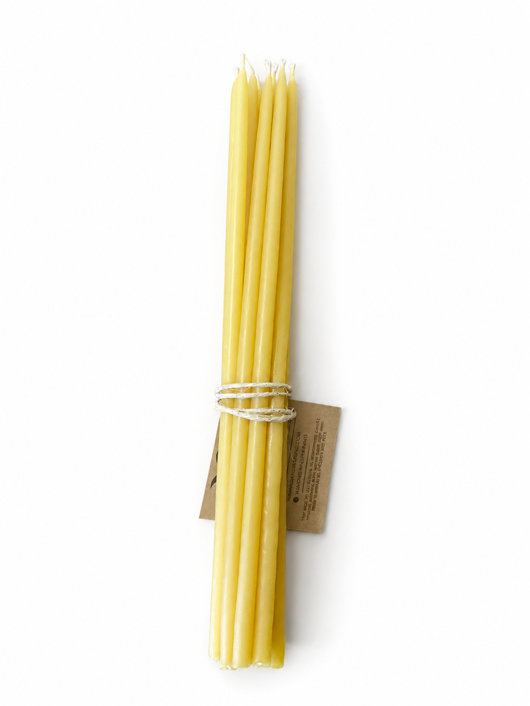Beeswax Birthday Candles | Meditation & Ritual | Set of 12: 3 inches