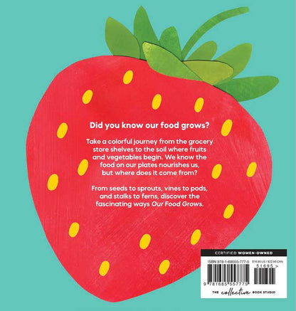 Our Food Grows by Sarah M. White: Hardcover; 32 pages / English