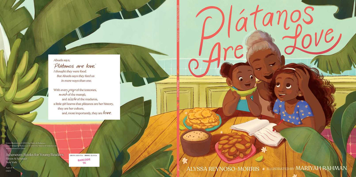 Plátanos Are Love by Alyssa Reynoso-Morris: Paperback; 40 pages / English